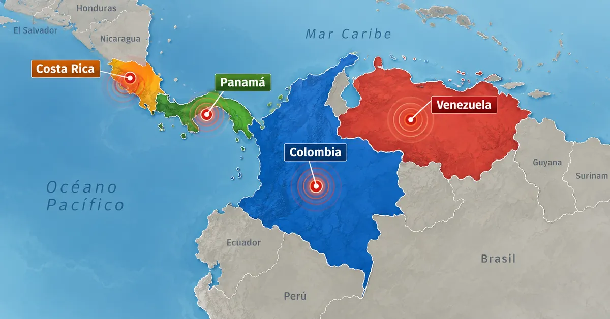 ¿Sigue Costa Rica? La verdad detrás de los terremotos que sacudieron Venezuela, Colombia y ahora Panamá