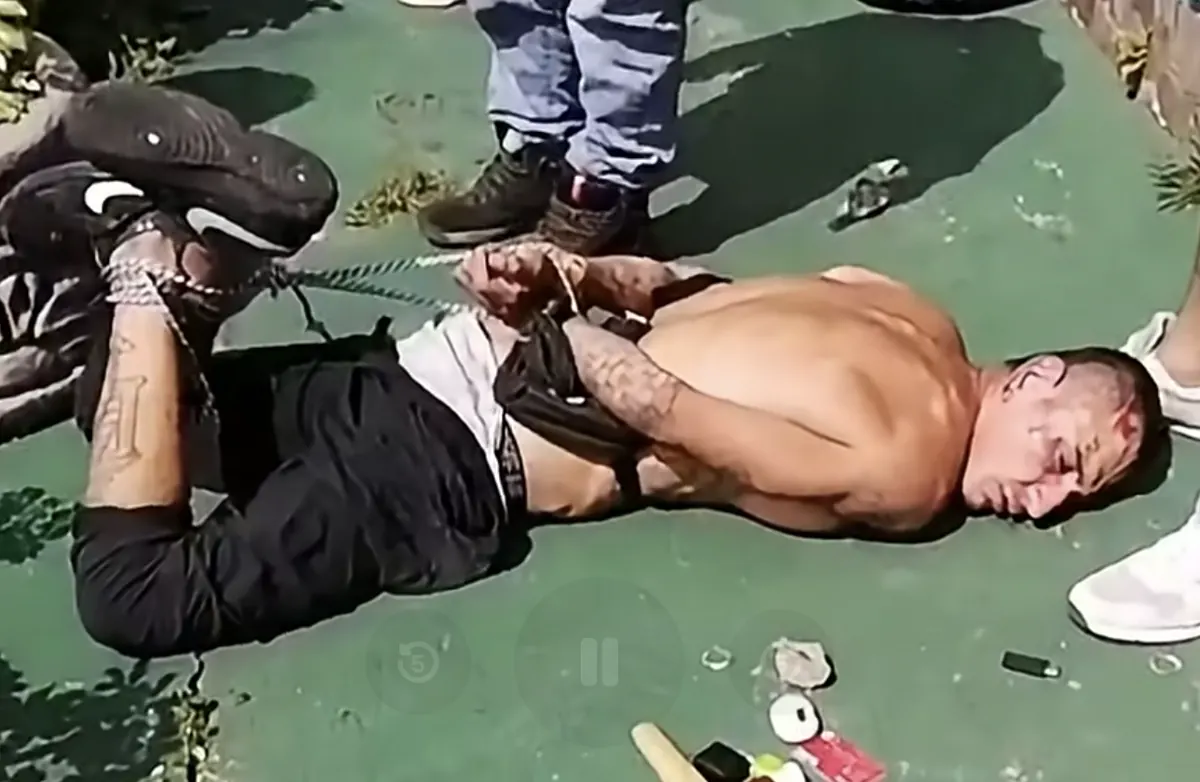 “Llamen a la paca”: Hombre termina pidiendo ayuda de la policía tras recibir golpiza tras supuesto asalto