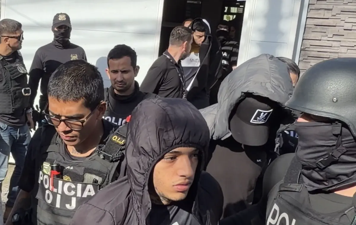 OIJ revela todo lo que encontraron durante los operativos para detener a furbolista del Cartaginés