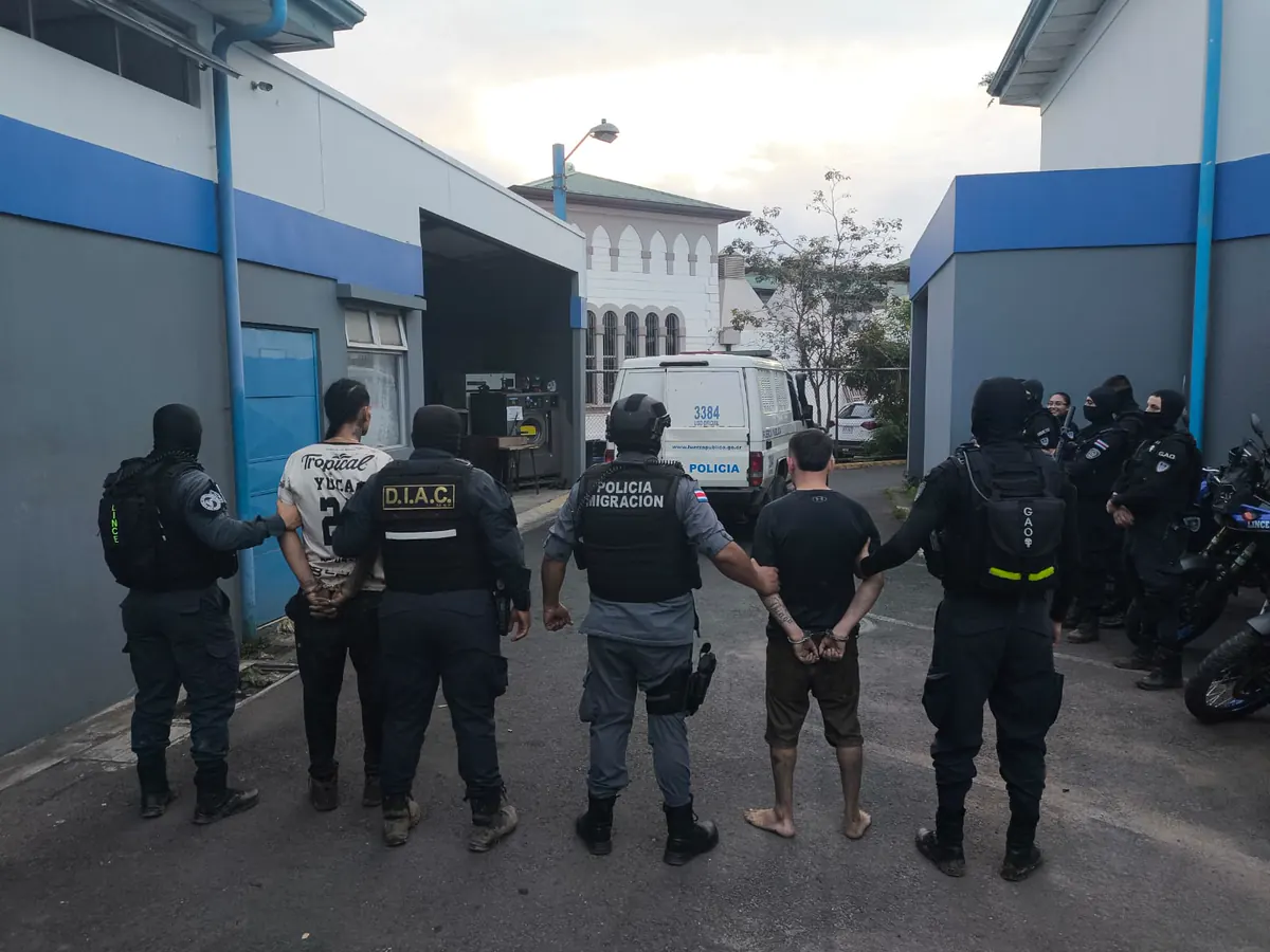 ¡Nuevo golpe a “Los Gery” en Cartago! Caen dos miembros más y ya suman 28 detenidos